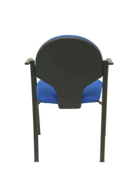 Pack 2 Silla de oficinas Hellin chasis negro bali azul (6)