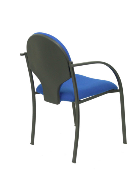 Pack 2 Silla de oficinas Hellin chasis negro bali azul (7)