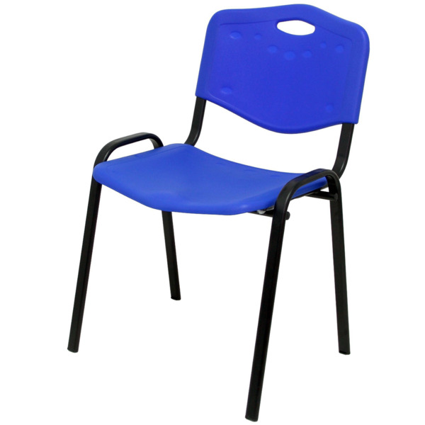 Pack 2 Silla de oficinas Robledo PVC azul