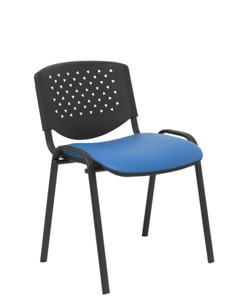 Pack 4 Silla de oficinas Petrola similpiel azul (1)