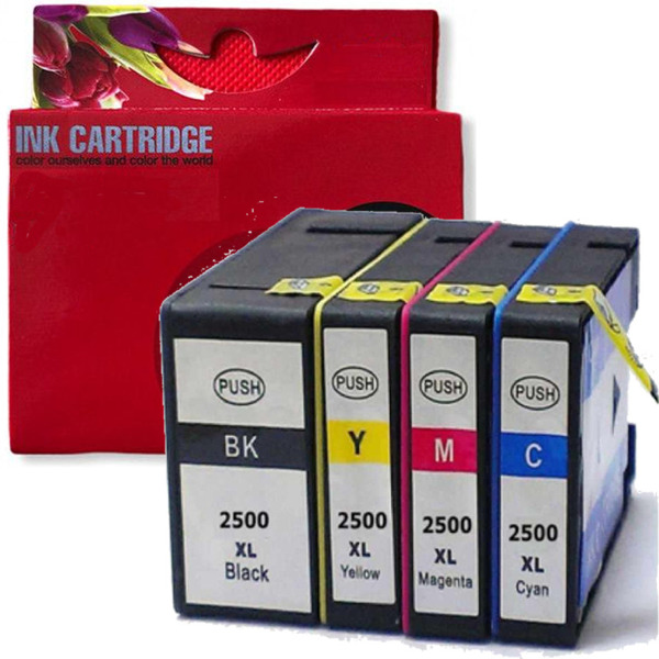 PGI2500XL 9254B001 9265B001 9266B001 9267B001 pack 4 tinteiro generico Canon PGI2500XL