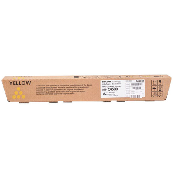 Ricoh Aficio MP-C3500/MP-C4500 Amarillo Cartucho de Toner Original - 884931/888609/842035