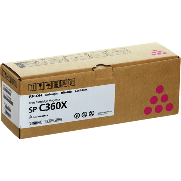 Ricoh Aficio SP-C361 Magenta Cartucho de Toner Original - 408252/SPC360X