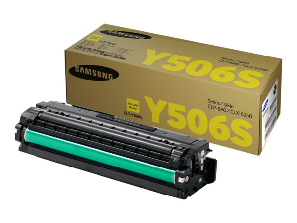 Samsung CLP680/CLX6260 Amarillo Cartucho de Toner Original - CLT-Y506S/SU524A