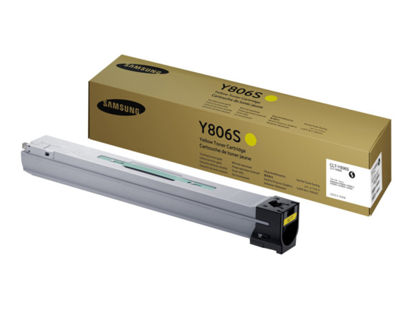 Samsung CLT-Y806S Amarillo Cartucho de Toner Original - SS728A