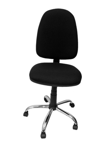 Silla de oficina Ayna aran negro base cromada (2)