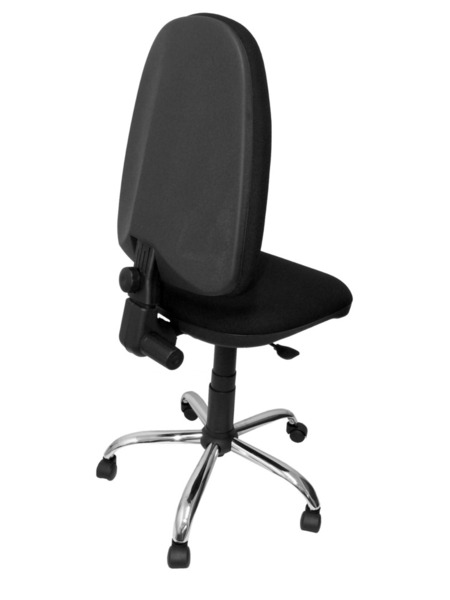 Silla de oficina Ayna aran negro base cromada (7)