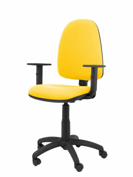 Silla de oficina Ayna bali amarillo brazos regulables (3)