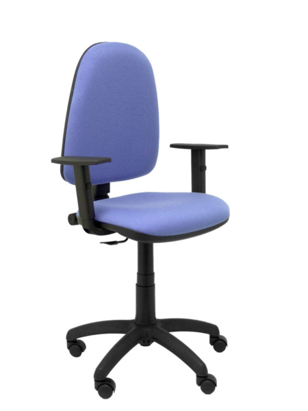 Silla de oficina Ayna bali azul claro brazos regulables