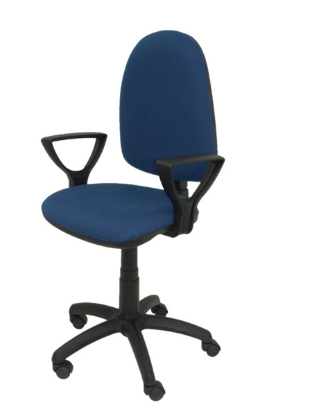 Silla de oficina Ayna bali azul marino brazos (3)