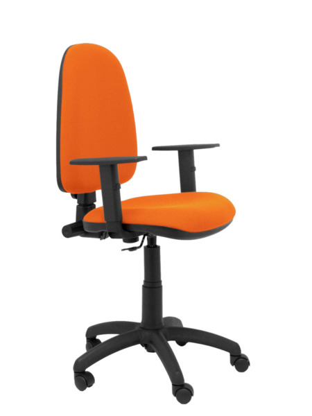 Silla de oficina Ayna bali naranja brazos regulables