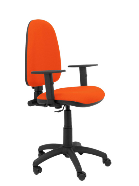 Silla de oficina Ayna bali naranja oscuro brazos regulables (1)