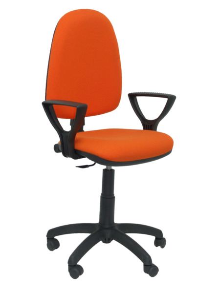 Silla de oficina Ayna bali naranja oscuro con brazos (1)