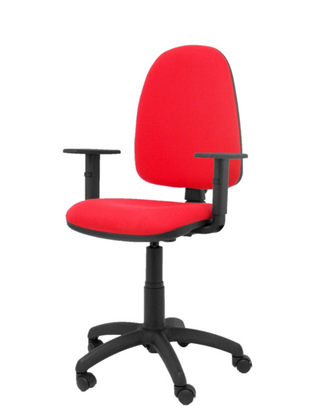 Silla de oficina Ayna bali rojo brazos regulables (3)