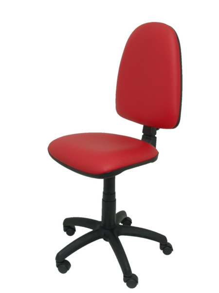 Silla de oficina Ayna similpiel rojo (3)