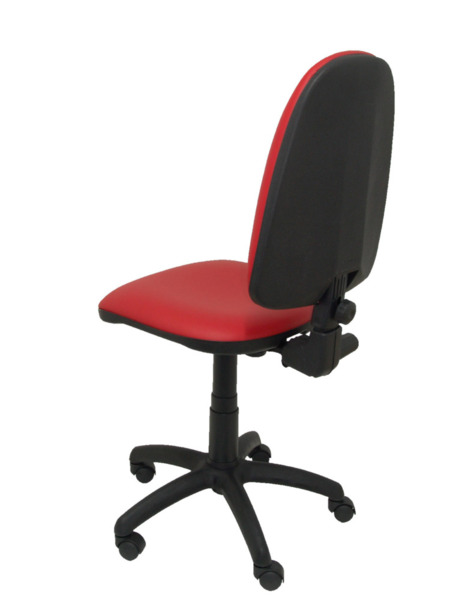 Silla de oficina Ayna similpiel rojo (5)