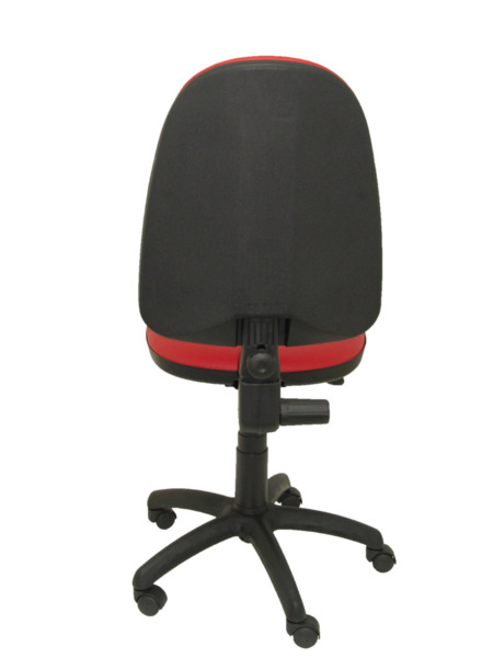 Silla de oficina Ayna similpiel rojo (6)