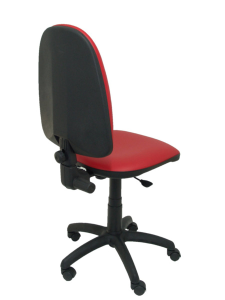 Silla de oficina Ayna similpiel rojo (7)