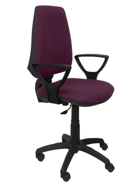 Silla de oficina Elche CP bali morado brazos fijos