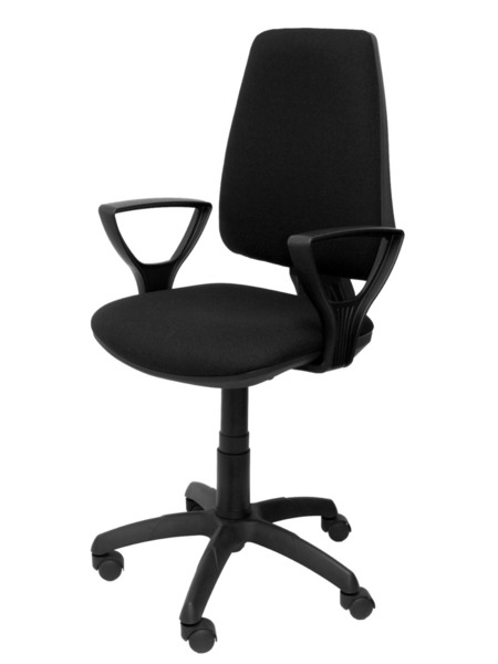 Silla de oficina Elche CP bali negro brazos fijos (3)