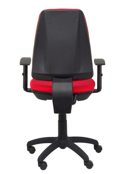 Silla de oficina Elche CP bali rojo brazos regulables (6)