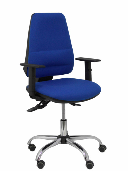 Silla de oficina Elche S 24 horas bali azul con refuerzo lumbar (1)