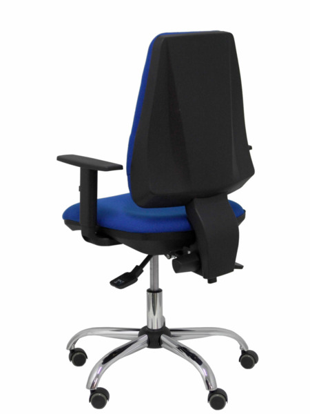 Silla de oficina Elche S 24 horas bali azul con refuerzo lumbar (5)