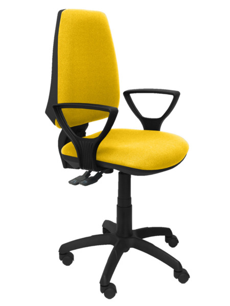 Silla de oficina Elche S bali amarillo brazos fijos (1)