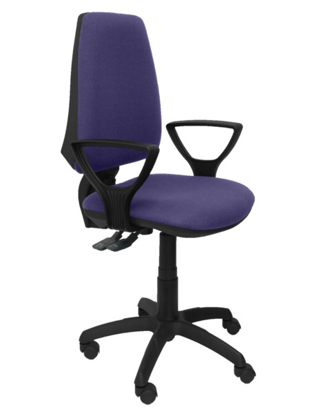 Silla de oficina Elche S bali azul claro brazos fijos (1)