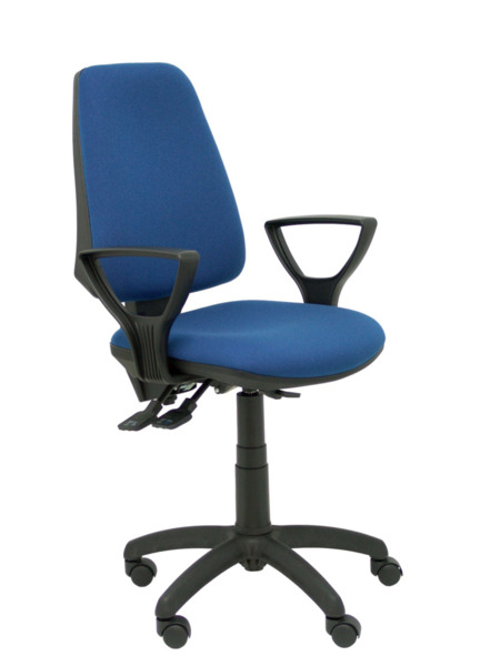 Silla de oficina Elche S bali azul marino brazos fijos (1)