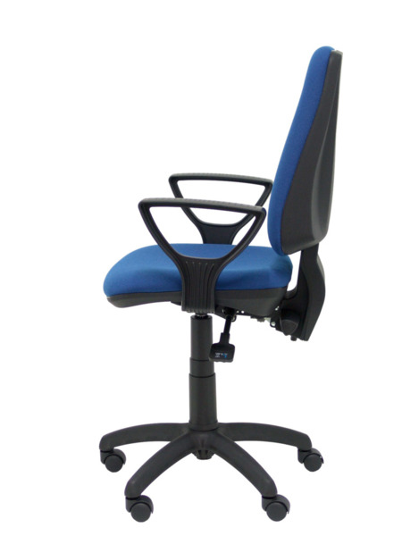 Silla de oficina Elche S bali azul marino brazos fijos (4)