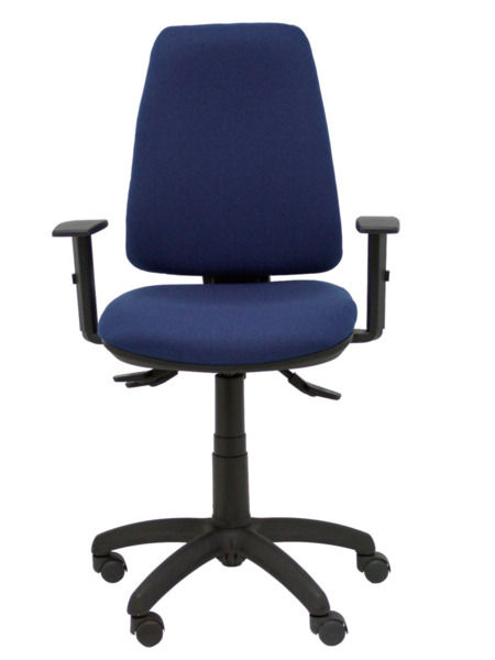 Silla de oficina Elche S bali azul marino brazos regulables (2)