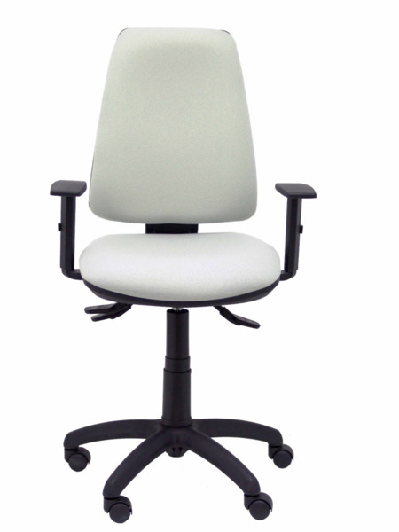 Silla de oficina Elche S bali gris claro brazos regulables (2)