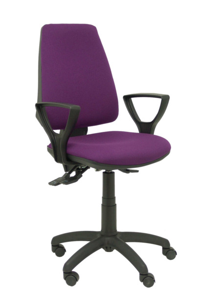 Silla de oficina Elche S bali morado brazos fijos (1)