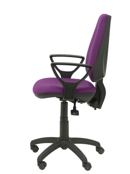 Silla de oficina Elche S bali morado brazos fijos (4)