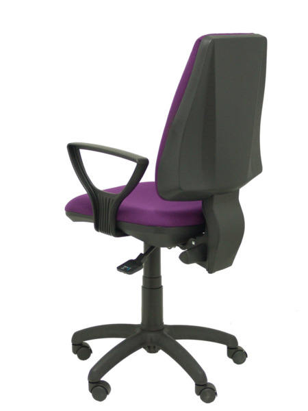 Silla de oficina Elche S bali morado brazos fijos (5)