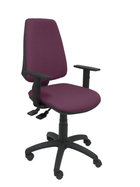 Silla de oficina Elche S bali morado brazos regulables (1)