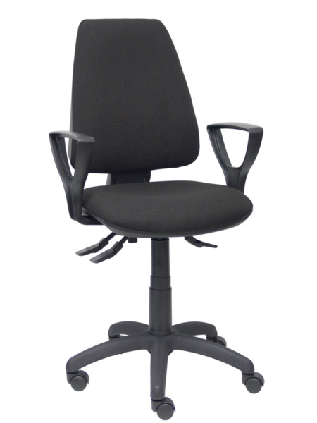 Silla de oficina Elche S bali negro brazos fijos (1)