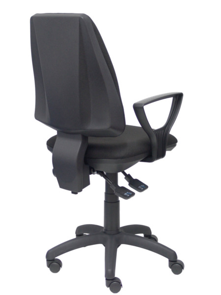 Silla de oficina Elche S bali negro brazos fijos (7)