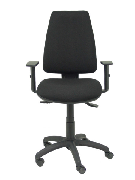 Silla de oficina Elche S brazos regulables bali color negro (2)