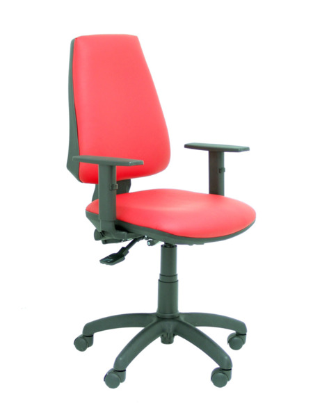 Silla de oficina Elche S similpiel rojo