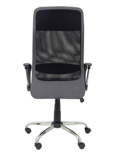 Silla de oficina Esteras tela gris (6)