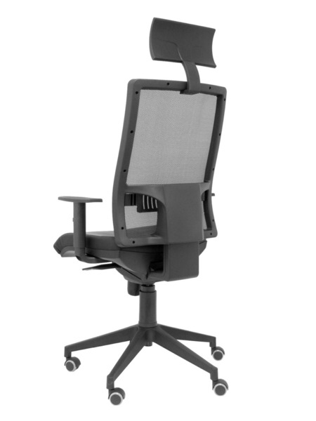 Silla de oficina Horna piel negro (5)