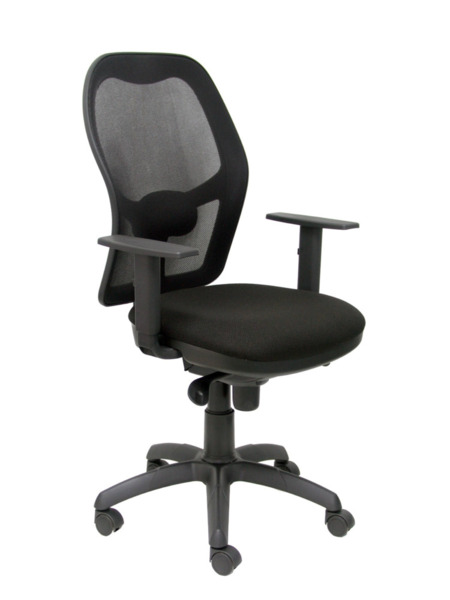 Silla de oficina Jorquera malla negra asiento bali negro