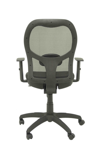 Silla de oficina Jorquera malla negra asiento similpiel negro (6)