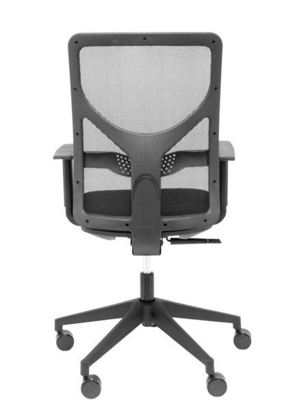 Silla de oficina Motilla malla negra asiento bali negro brazo regulable, traslack (6)