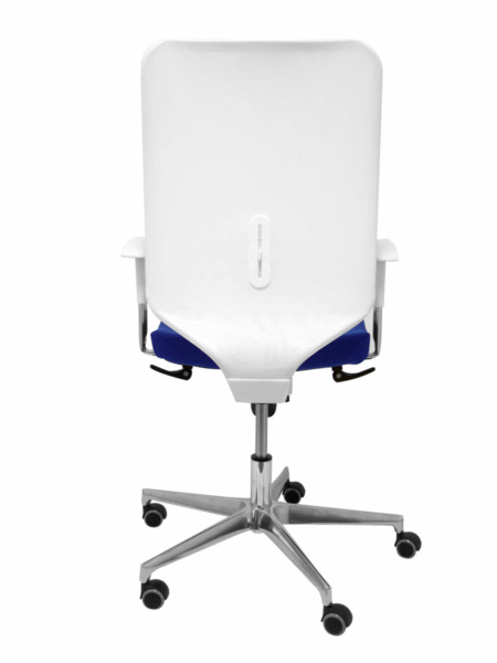 Silla de oficina Ossa blanca bali azul (6)