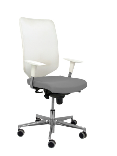 Silla de oficina Ossa blanca bali gris medio (1)