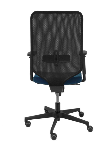 Silla de oficina Ossa Negra bali azul marino (6)