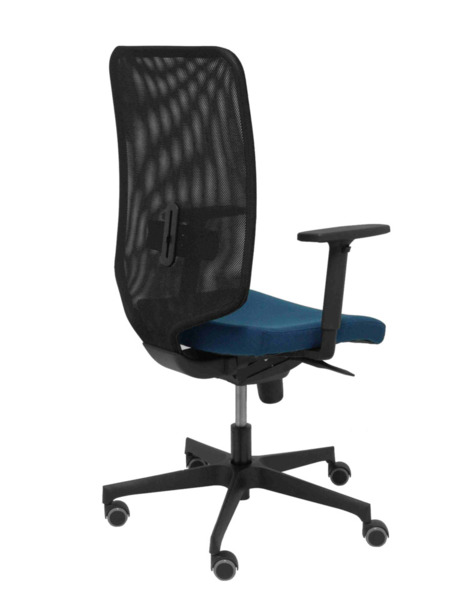 Silla de oficina Ossa Negra bali azul marino (7)